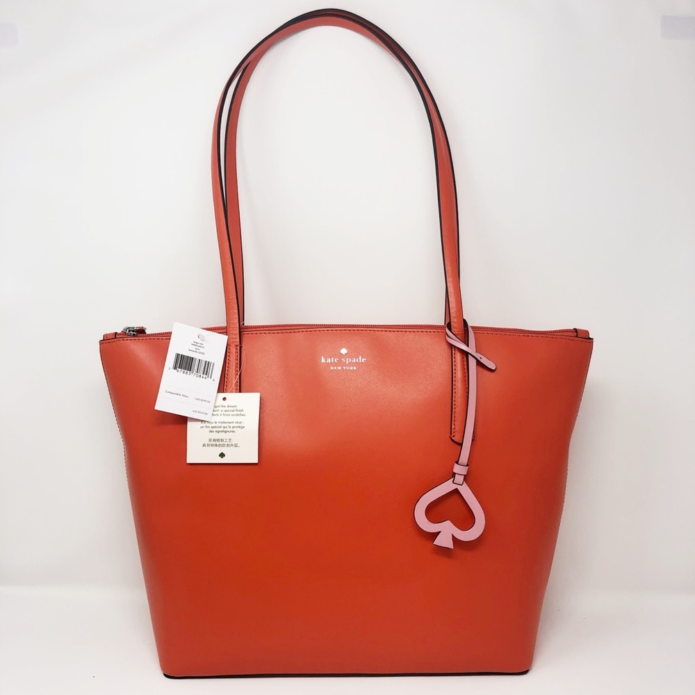 NWT Kate Spade Zina Large Top Zip Tote